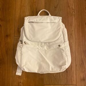 White backpack, unused
